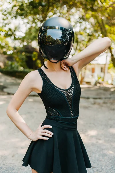 Мотоциклетних шоломів — стокове фото