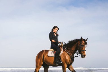 horsewoman clipart