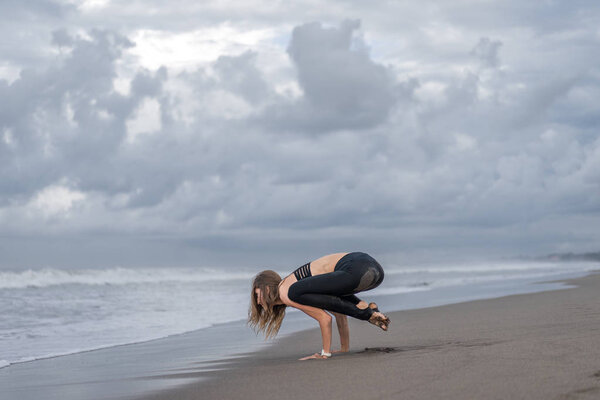 Crow pose