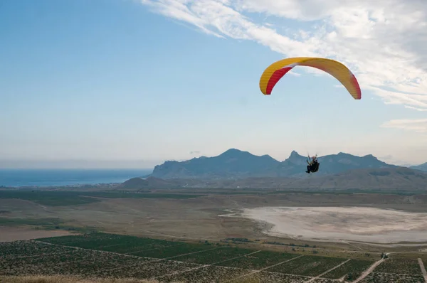 Parapente — Fotografia de Stock