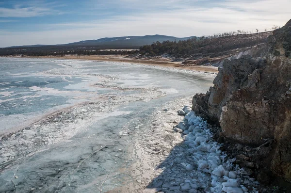 Hiver montagnes paysage — Photo de stock