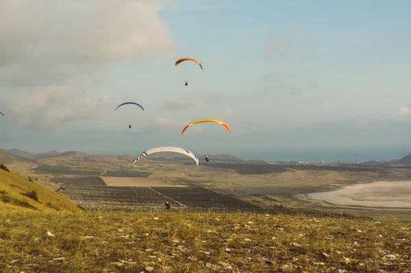 Parachutisme — Photo de stock