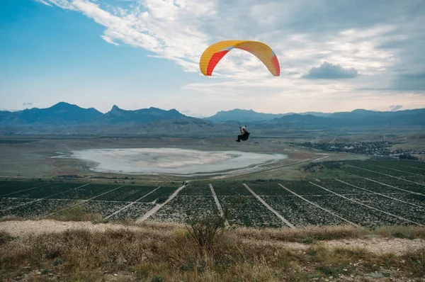 Parachutiste — Photo de stock