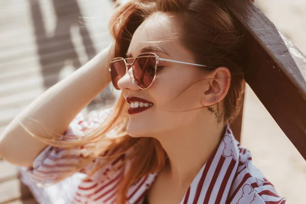 Sorrindo. — Fotografia de Stock