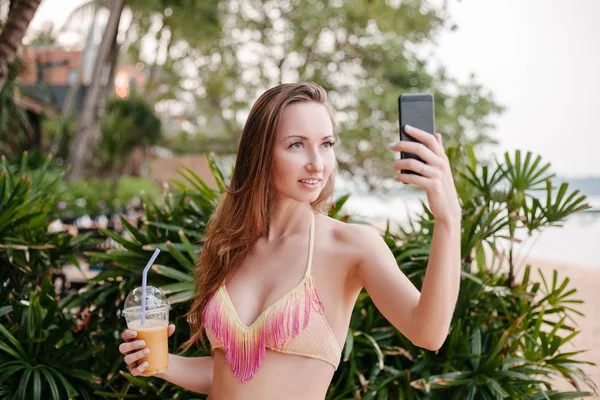 Selfie machen — Stockfoto