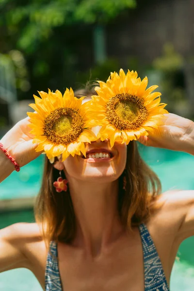 Girasoli — Foto stock