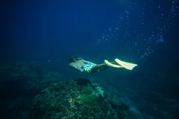 Schwimmflossen — Stockfoto