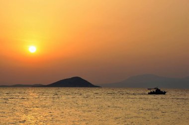 günbatımı Yunanistan