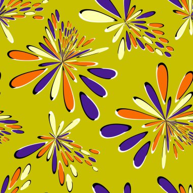 Kopya alanı ile renklendirilmiş soyut, kusursuz arkaplan, basitçe vektör illüstrasyonu 