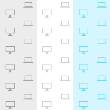 Bilgisayar ve laptop seamless modeli
