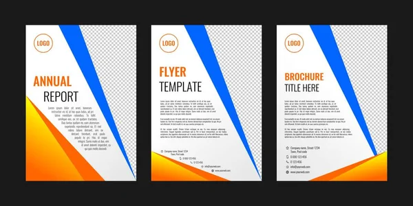 Faaliyet Raporu. Flyer şablonu. Broşür. Kapak. Dergi. Poster. Firma broşürü kapak sayfası.