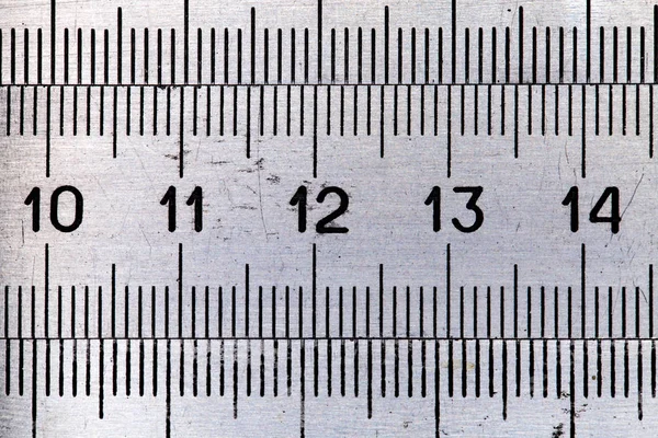 Metal Rulers — Stock Photo, Image