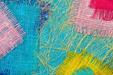 ahşap ve çim lifleri soyut dekoratif arka plan