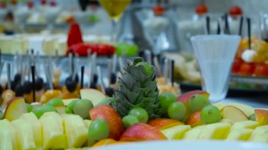 Various types of fresh fruits