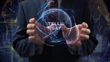 Erkek eller hologram uydu navigasyonunu etkinleştir