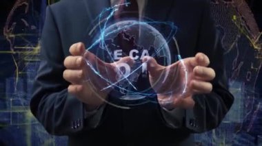 Erkek eller hologramı çalıştırın. Bunu yapabiliriz.