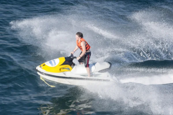 Jet ski in Pacific — Stock Photo, Image