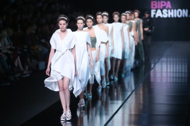 Bipa Fashion.hr defile: Morana Krklec, Zagreb, Hırvatistan.