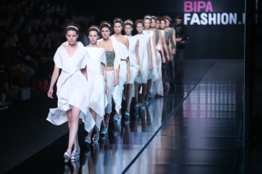 Bipa Fashion.hr defile: Morana Krklec, Zagreb, Hırvatistan.