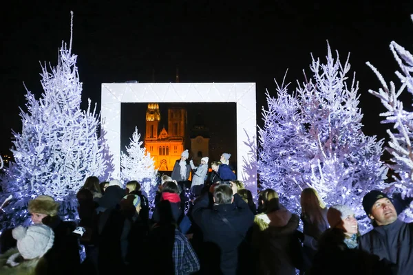 Приключение в Загребе, Хорватия 2016 — стоковое фото