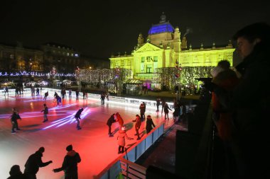 Zagrep şehir buz pateni pisti
