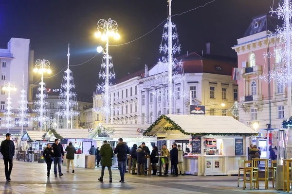 Ornate Jelacic Square — Stock Photo, Image