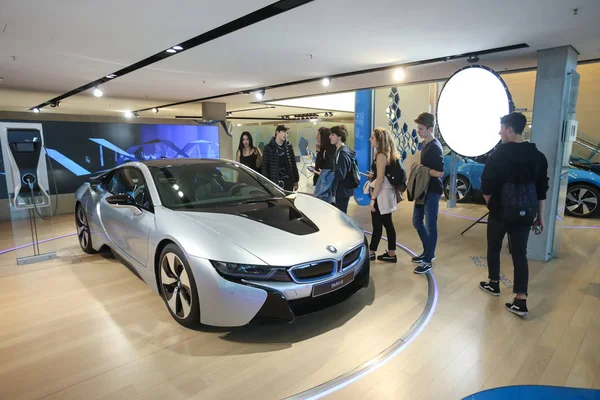 Bmw museum in münchen — Stockfoto