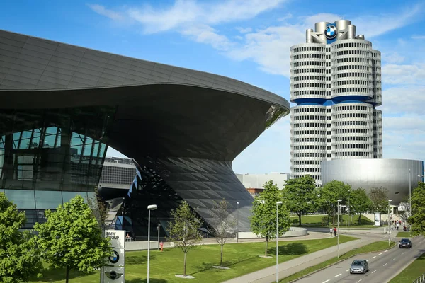 Bmw Museum in munich — стокове фото