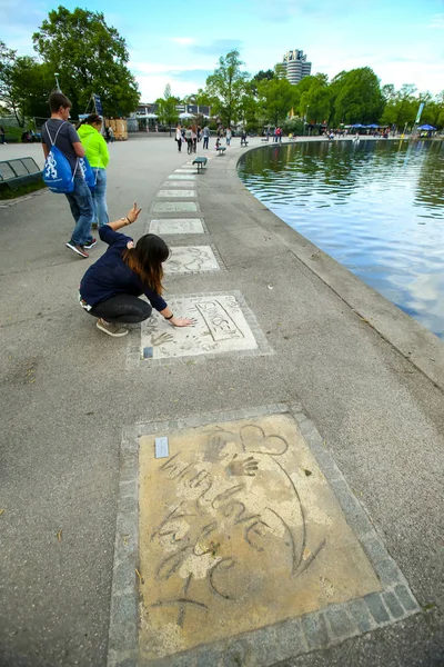 ミュンヘンのオリンピック公園 — ストック写真