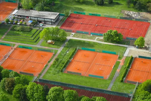 Tennis courts in Munich – Stock Editorial Photo © GoranJakus #156418910