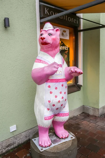 Esculturas de urso em Freising — Fotografia de Stock