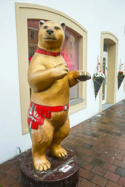 Bärenskulpturen in Freising — Stockfoto