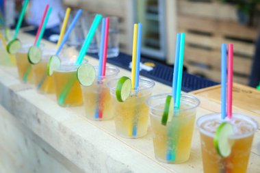 Corona gün batımı oturumu parti Zagreb, Hırvatistan