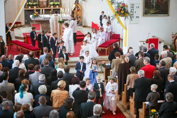 Christian First communion — Stock Photo, Image