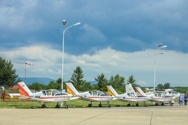 Airvg2017 Havacılık günü Velika Gorica içinde