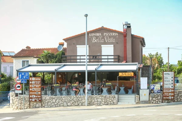 Restaurante Bella Vista en Njivice —  Fotos de Stock