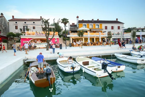 Waterfront in Njivice — Stock Photo, Image