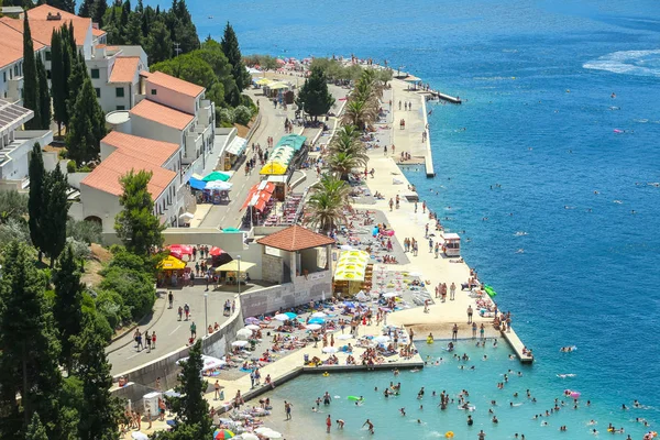 Waterfont ve Neum Beach'de — Stok fotoğraf