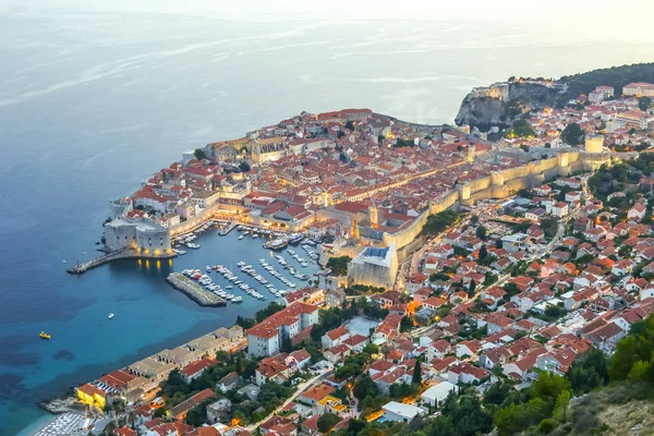 dubrovnik üzerinden günbatımı