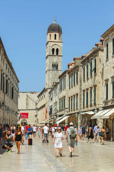 Stradun en Dubrovnik — Foto de Stock