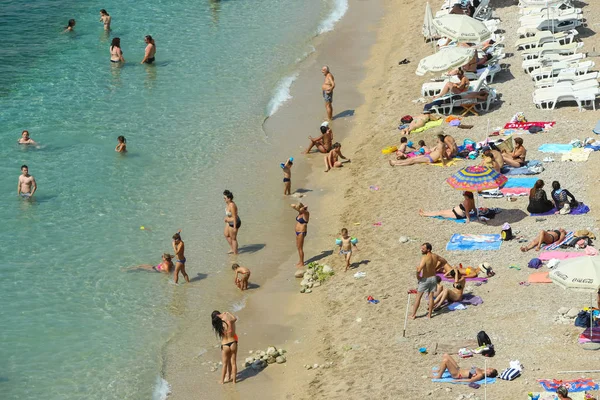 Banje sea beach in Dubrovnik — Stock Photo, Image