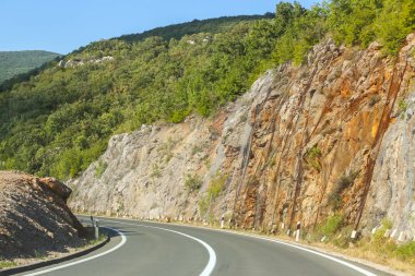 kırsal manzara yolda