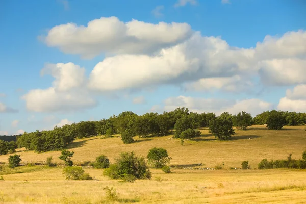 Visa av landsbygdens landskap — Stockfoto