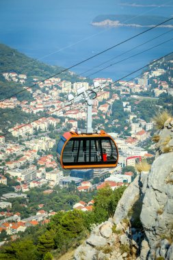 Teleferik Dubrovnik yukarıda