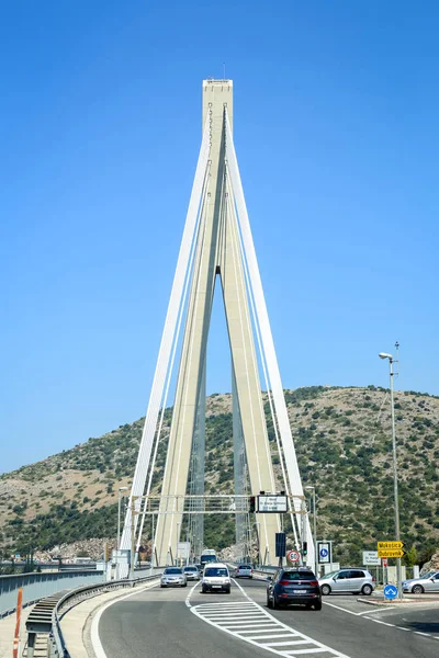 Franjo Tudman Bridge in Dubrovnik — Stock Photo, Image