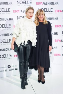 Bipa Fashion.hr 2017: Ünlüler, Zagreb, Hırvatistan.
