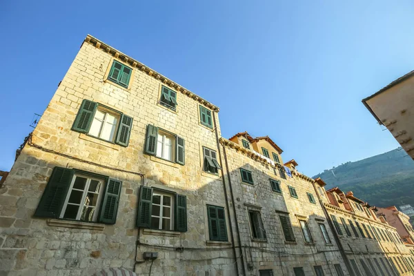 Residentiële architectuur in Dubrovnik — Stockfoto