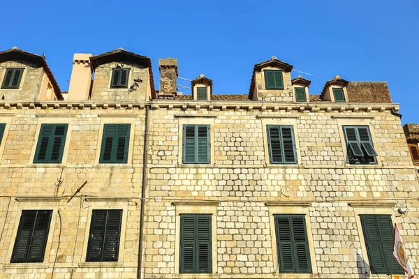 Residentiële architectuur in Dubrovnik — Stockfoto