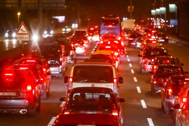 Şehirdeki trafik sıkışıklığı