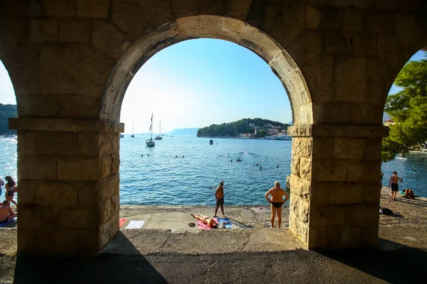 Costa de Cavtat — Fotografia de Stock